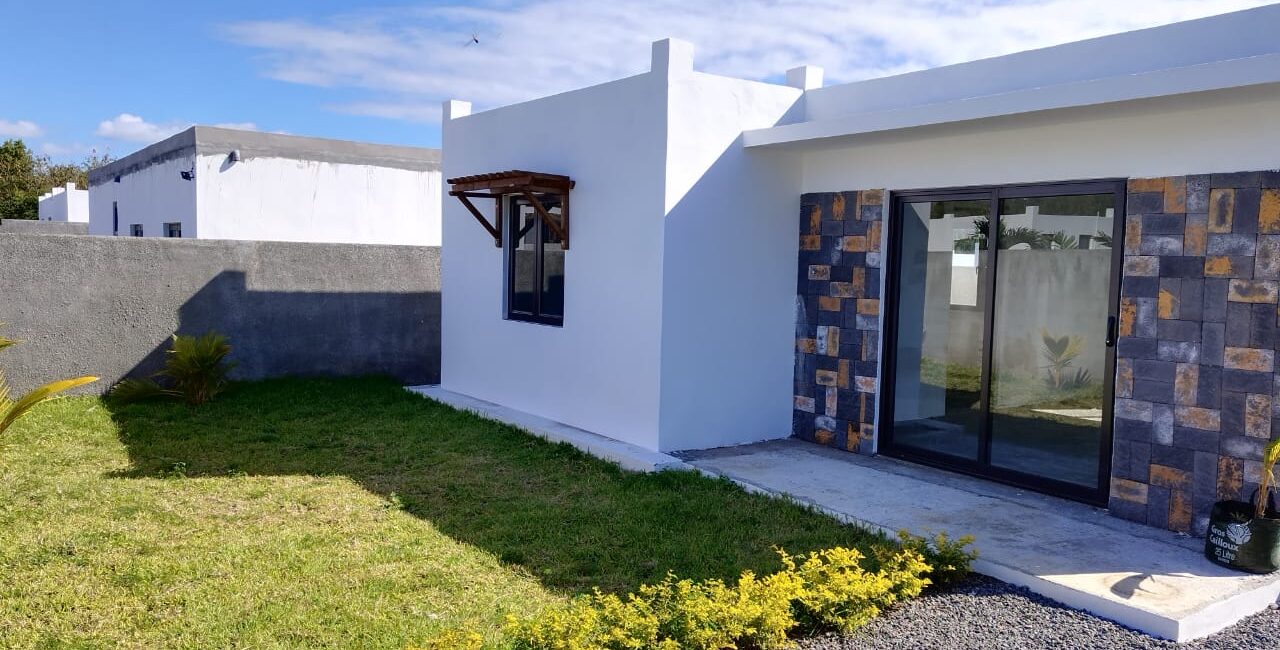 A Finished House In One Of The Projects